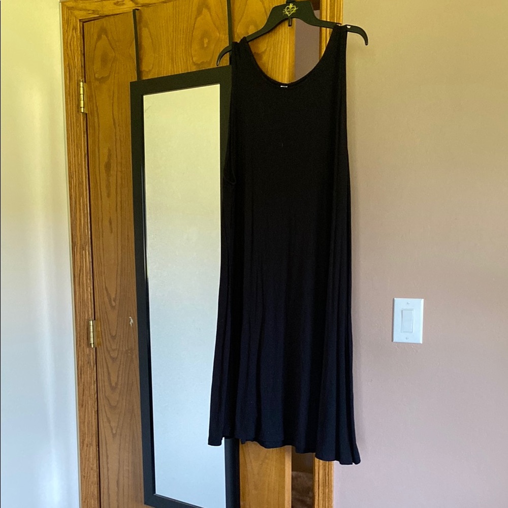 Old Navy Elegant Black Maxi Dress